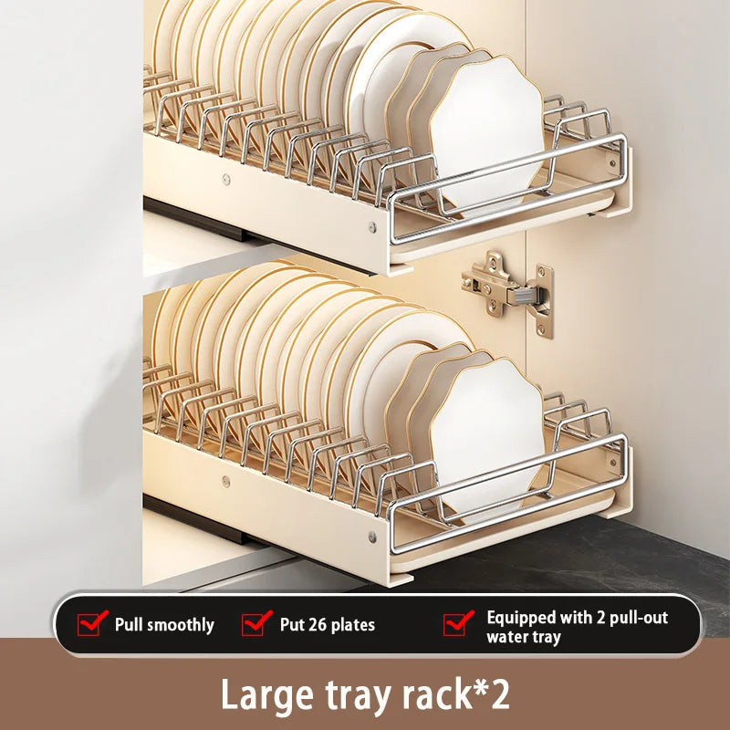 Pull Out Dish Racks