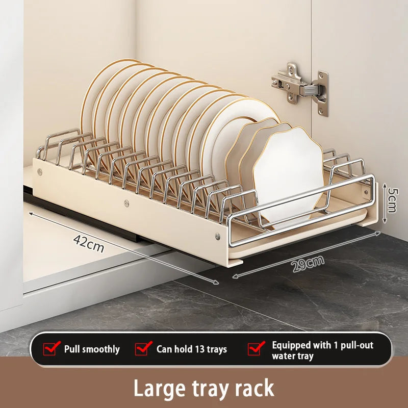 Pull Out Dish Racks