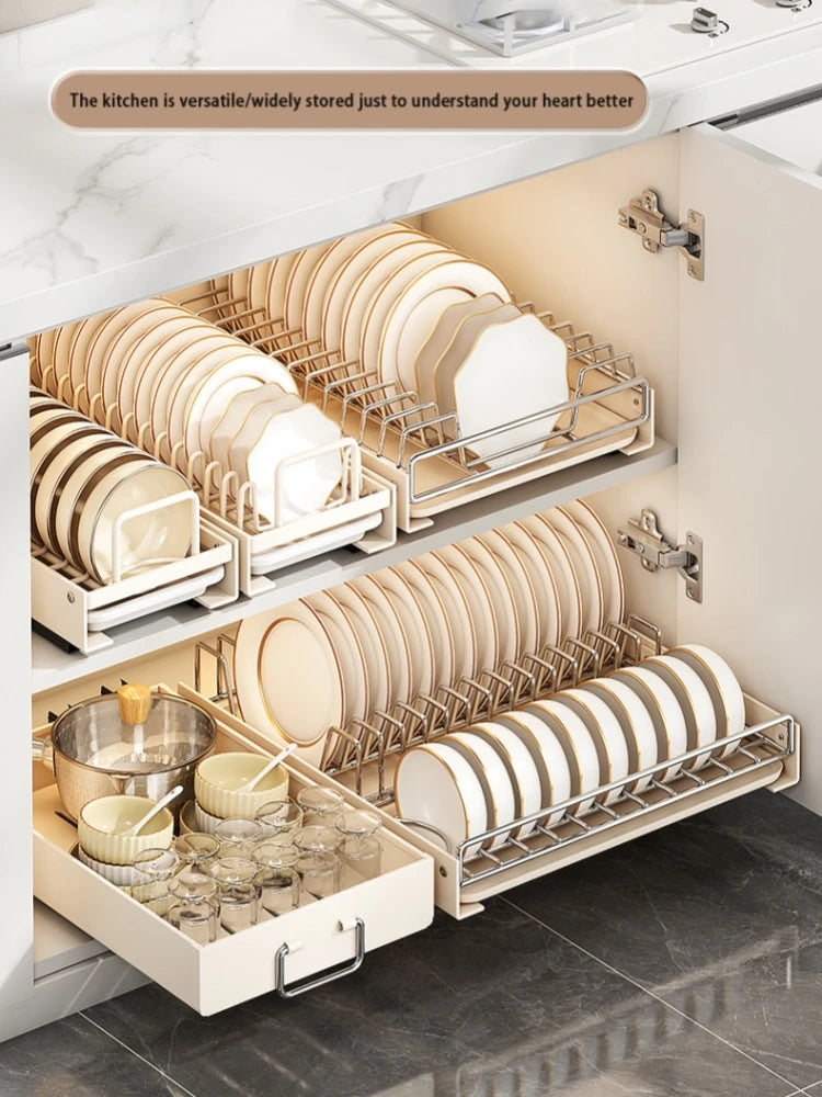 Pull Out Dish Racks