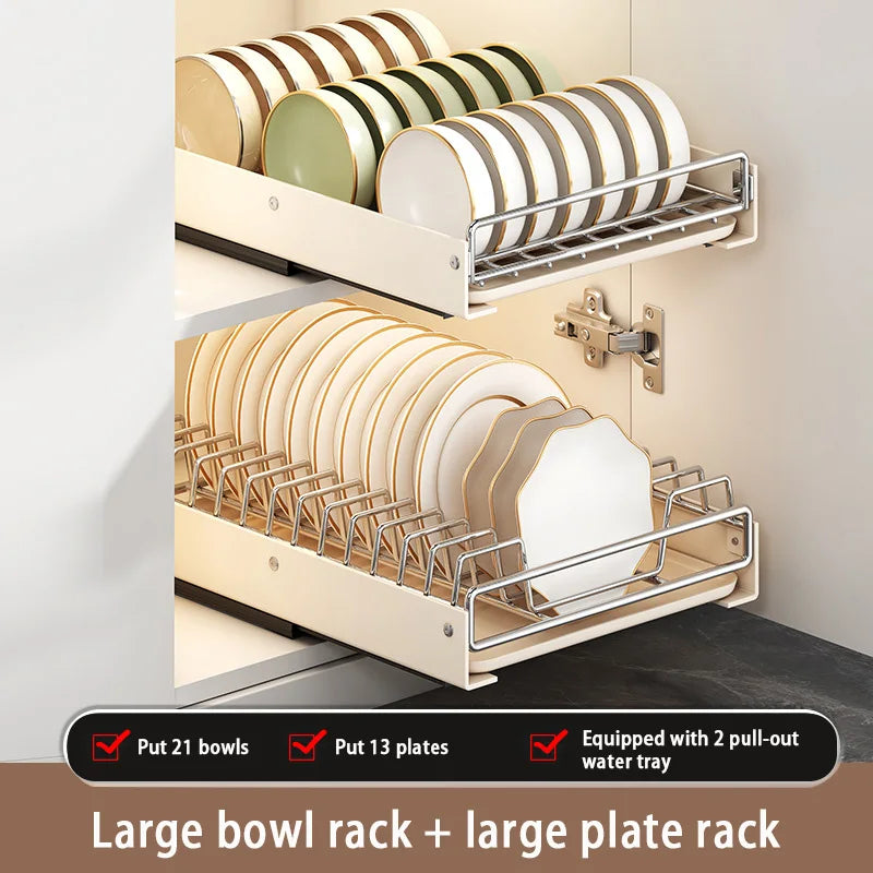 Pull Out Dish Racks