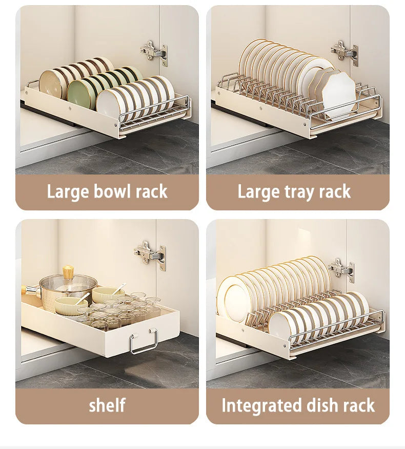 Pull Out Dish Racks