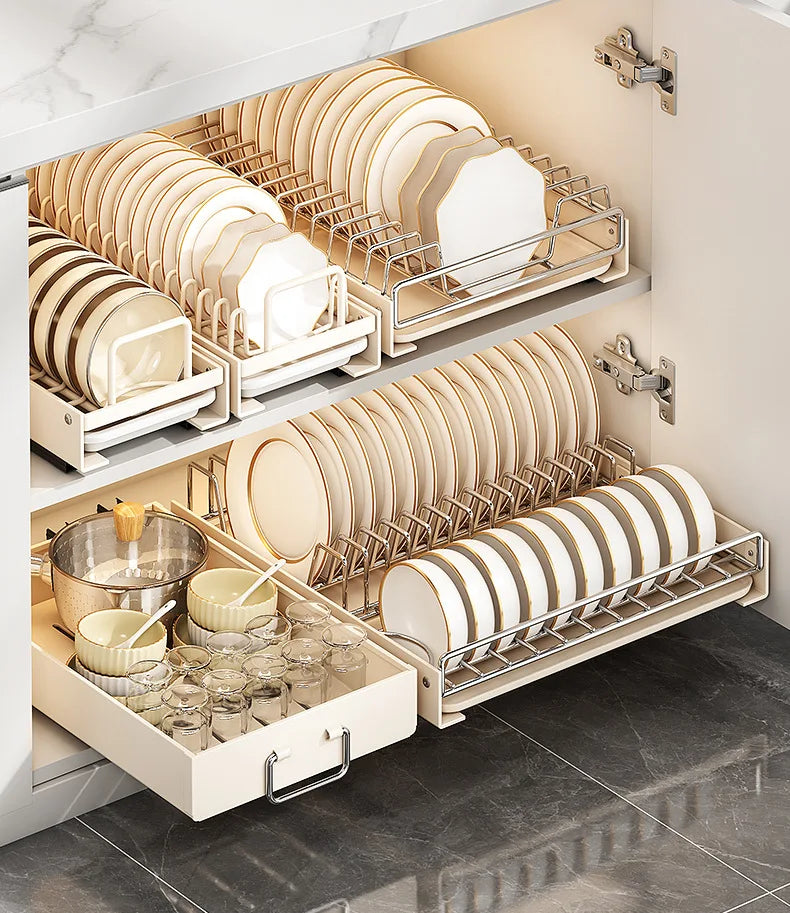 Pull Out Dish Racks