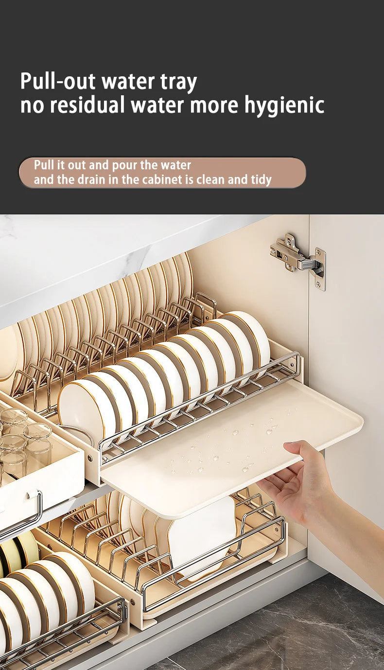 Pull Out Dish Racks